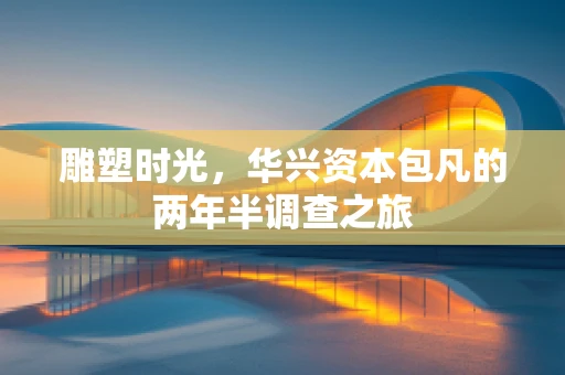 雕塑时光，华兴资本包凡的两年半调查之旅