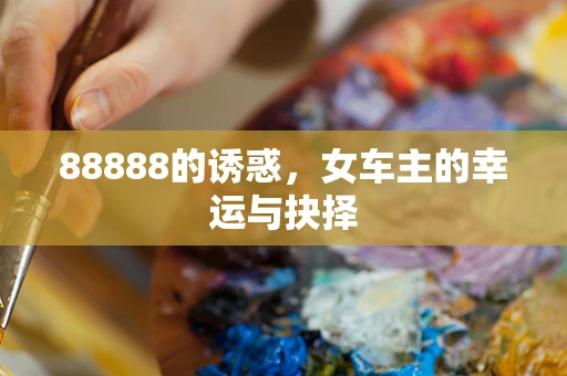 88888的诱惑，女车主的幸运与抉择