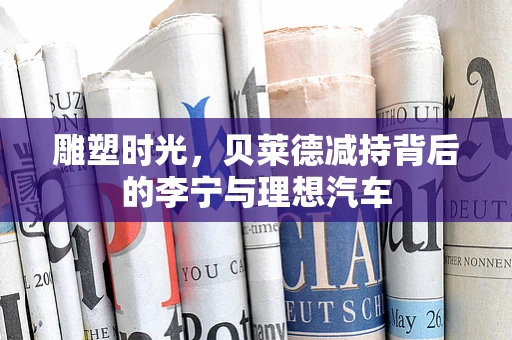 雕塑时光，贝莱德减持背后的李宁与理想汽车