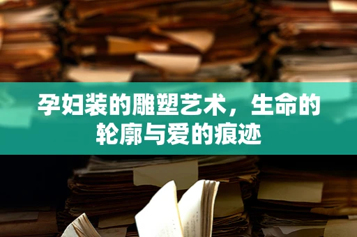 孕妇装的雕塑艺术，生命的轮廓与爱的痕迹