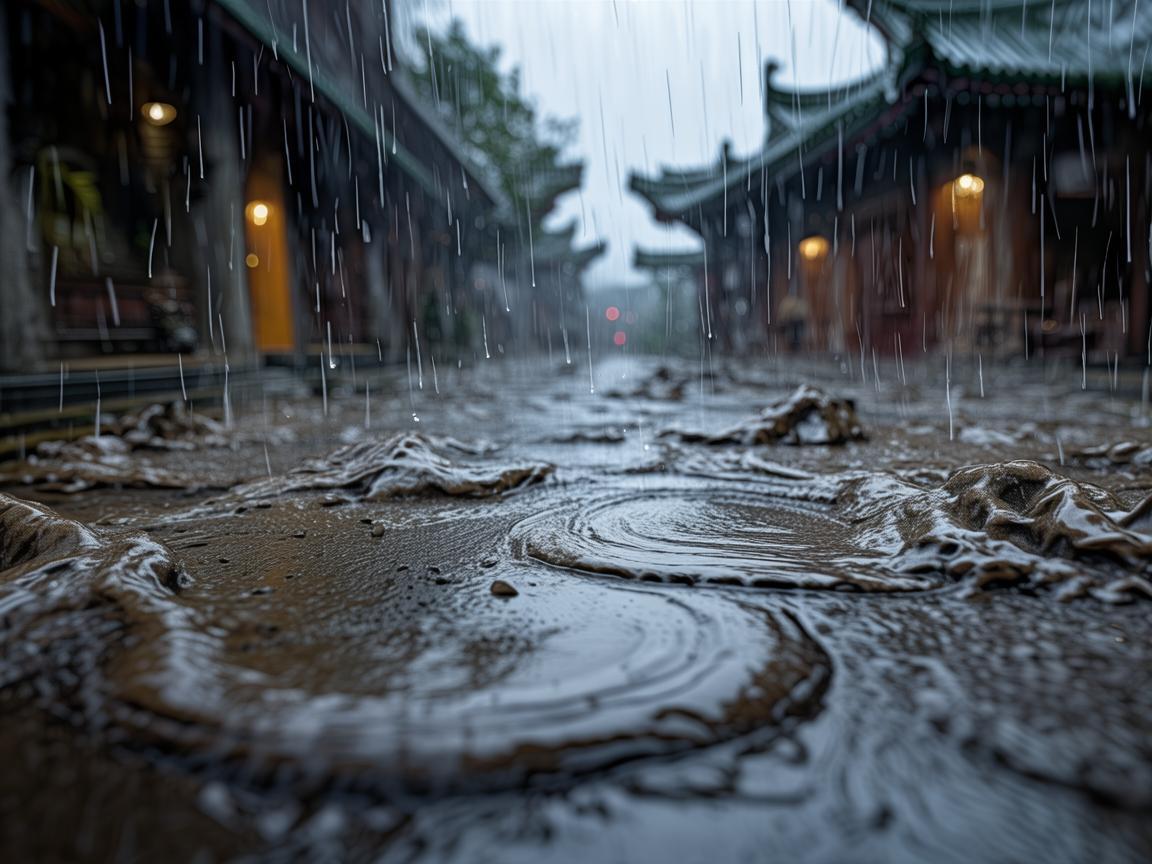 雕塑家的视角，北京七下八上的暴雨之舞