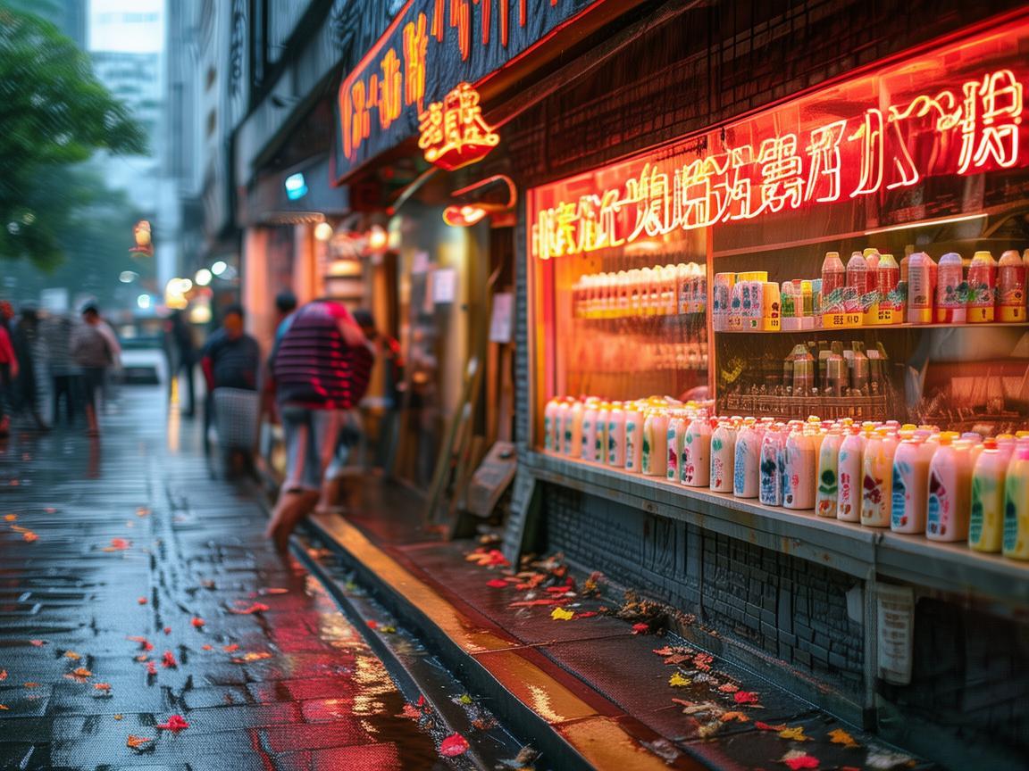 台风过后的甜蜜复苏，广州奶茶店的外卖爆单奇景