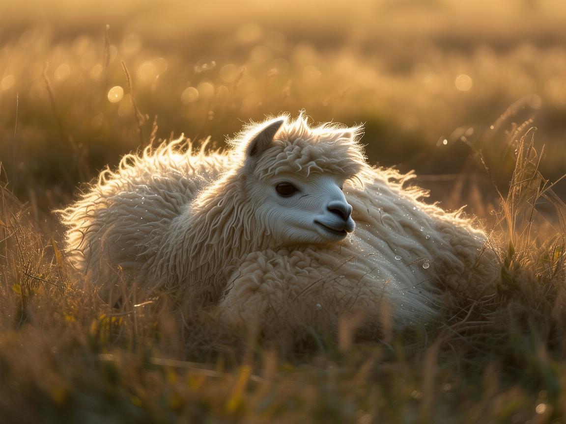 羊驼之殇,未干的绒毛与生命的温度 羊驼之殇,未干的绒毛与生命的温度